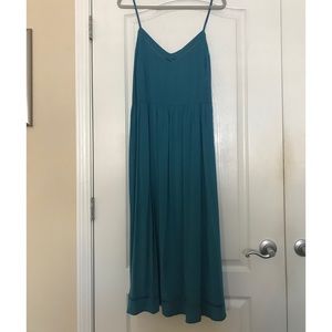 Old Navy Teal Midi Sundress